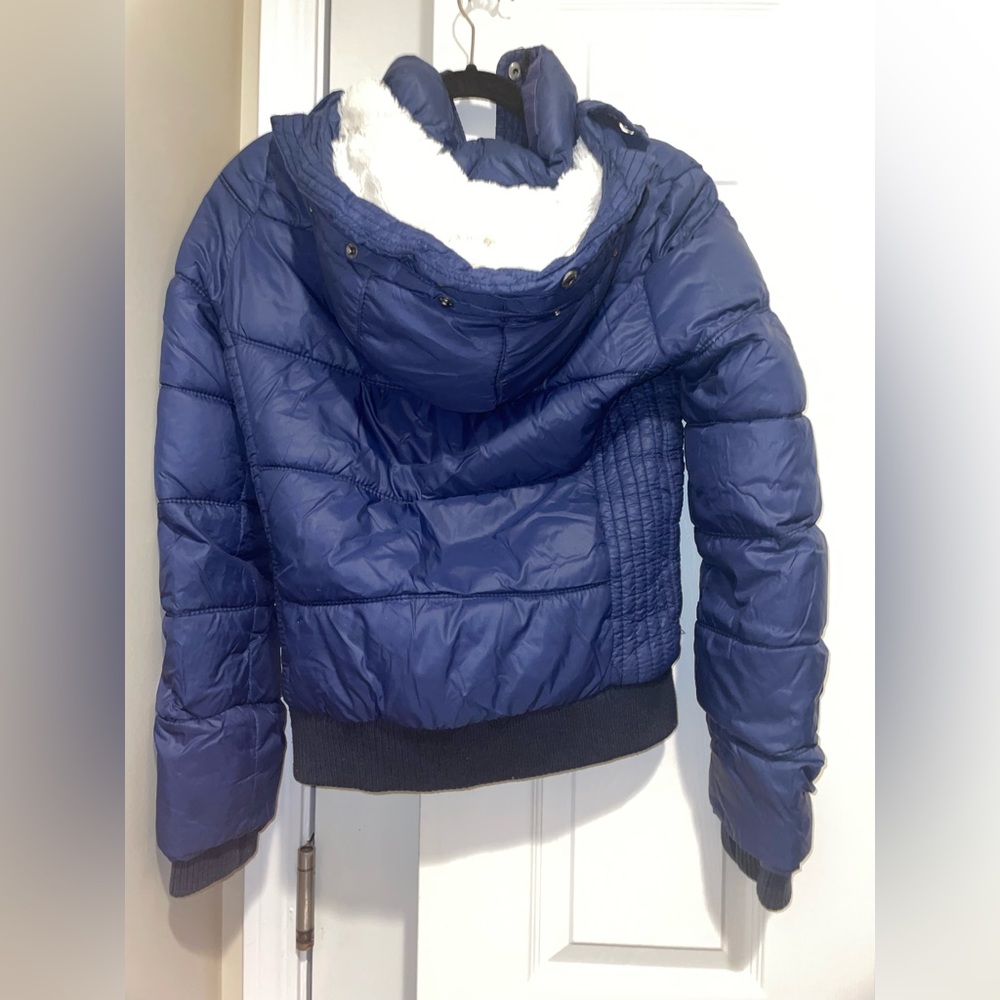 American Eagle Navy Jacket Medium - image 2